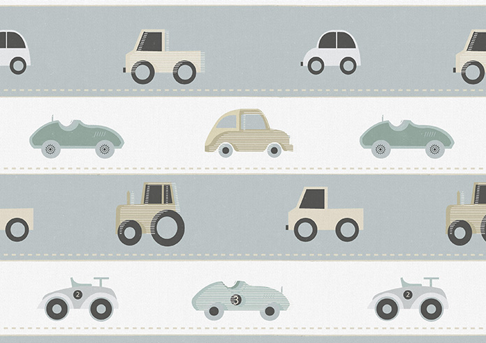 Brum Brum, Journey - Made to Measure Curtains - Image 9